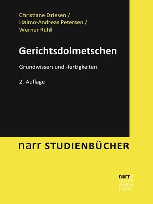 cover image of Gerichtsdolmetschen